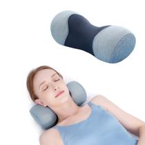 Almofada de espuma viscoelástica cervical Bespilow Small Neck Roll Almofada de espuma viscoelástica cervical Bespilow Small Neck Roll