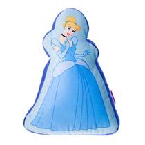 Almofada De Fibra Formato Cinderela 30 cm Almofada De Fibra Formato Cinderela 30 cm