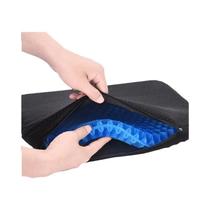 Almofada De Gel Macia Respirável Para Cadeira De Rodas, Carro E Cadeira De Escritório