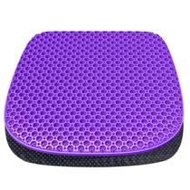 Almofada de gel para assento TONINT grande 43 x 38 cm com capa antiderrapante Almofada de gel para assento TONINT grande 43 x 38 cm com capa antiderrapante