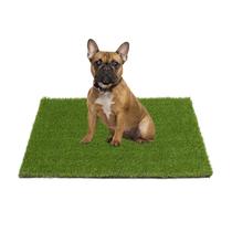 Almofada de grama artificial para cães SHACOS 51x64 cm Tapete de relva reutilizável