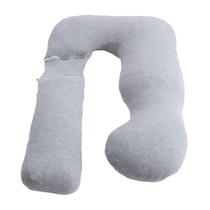 Almofada de gravidez Araluna de espuma viscoelástica ajustável em forma de U