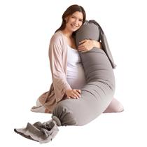 Almofada de gravidez bbhugme com suporte corporal ajustável