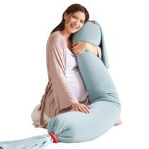 Almofada de gravidez bbhugme com suporte corporal ajustável