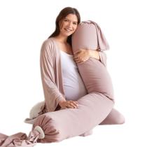 Almofada de gravidez bbhugme com suporte corporal ajustável