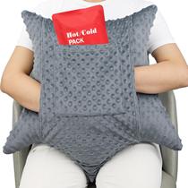 Almofada de histerectomia D. Cozy em forma de estrela com 2 bolsos cinza escuro Almofada de histerectomia D. Cozy em forma de estrela com 2 bolsos cinza escuro