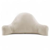 Almofada de Leitura Apoio Lombar Jay 80cm Veludo Bege Abmaza Almofada de Leitura Apoio Lombar Jay 80cm Veludo Bege Abmaza