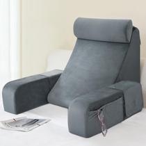 Almofada de leitura ENITYA para dormir, adulto, cinza Almofada de leitura ENITYA para dormir, adulto, cinza
