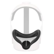 Almofada de máscara de silicone com capa facial VR para Oculus Quest 2 Esimen Almofada de máscara de silicone com capa facial VR para Oculus Quest 2 Esimen