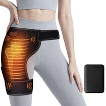 Almofada de massagem aquecida sem fio para quadril Carecomfi com power bank de 5000 mAh