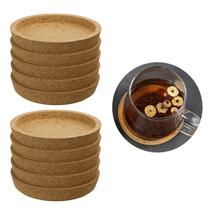 Almofada de mesa Cork Coaster Wokex, 10 peças, porta-copos, porta-copos, porta-panelas