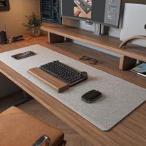 Almofada de mesa DAWNTREES Felt (90x30cm) com tapete de teclado e mouse pad