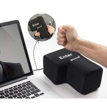 Almofada de mesa OneFunTech Big USB Enter Key Toy Stress Relief