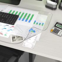 Almofada de mesa Oterri Clear PVC 60x35cm com borda redonda impermeável ao calor