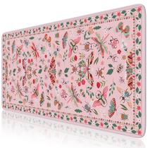 Almofada de mesa rosa iCasso XXL 90x40cm com bordas costuradas antiderrapantes Almofada de mesa rosa iCasso XXL 90x40cm com bordas costuradas antiderrapantes