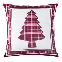 Almofada de Natal Arvore Xadrez 535 50x50cm