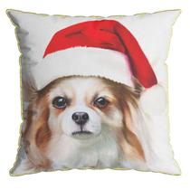 Almofada De Natal Cachorro 43X43 Belchior Almofada De Natal Cachorro 43X43 Belchior