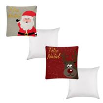 Almofada de Natal Decorativa com almofada Branca - Lerina Kids