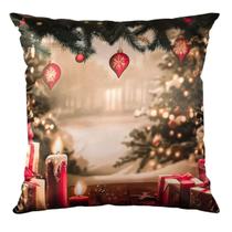 Almofada De Natal Guirlanda 568 43Cm Almofada De Natal Guirlanda 568 43Cm