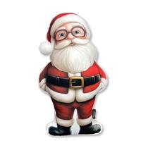 Almofada De Natal Papai Noel Com Pompom 35X58Cm Belchior 563