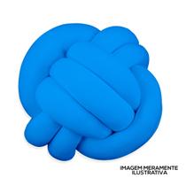 Almofada de nó Azul Almofada de nó Azul