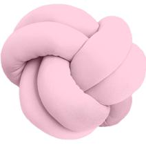 Almofada de nó Escandinavo Rosa Claro Almofada de nó Escandinavo Rosa Claro