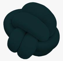 Almofada de nó Escandinavo Verde Musgo Almofada de nó Escandinavo Verde Musgo