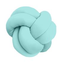 Almofada de nó Escandinavo Verde Tiffany