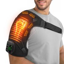 Almofada de ombro de massagem aquecida Carecomfi com bateria de 4000mAh