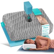 Almofada de ouvido BLISSBURY Mini Ear Piercing para dormir de lado