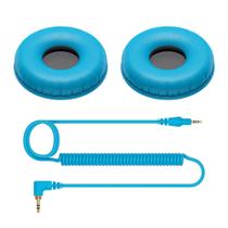 Almofada de ouvido e cabo para Pioneer DJ CUE1 Series HC-CP08-L Blue Almofada de ouvido e cabo para Pioneer DJ CUE1 Series HC-CP08-L Blue
