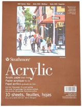 Almofada de papel acrílico Strathmore 9x12 400gsm 10 folhas