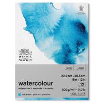 Almofada de papel aquarela Winsor & Newton 23x31cm Cold Press