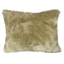 Almofada De Pelo Sintético Bege 40X60cm - Decortextil