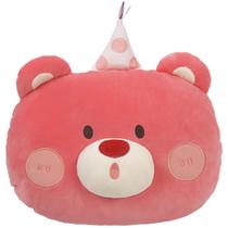 Almofada de pelúcia ARELUX Soft Bear Anime Teddy Bear 45 cm com chapéu