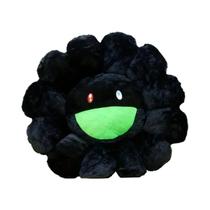 Almofada De Pelúcia Criativa Em Forma De Girassol Arco-Íris Com Sorriso, Almofada Decorativa Para