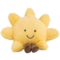 Almofada de pelúcia Cute Sun Smiling Fun Fun Fun para crianças de 30 cm Almofada de pelúcia Cute Sun Smiling Fun Fun Fun para crianças de 30 cm