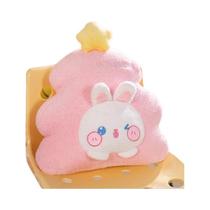 Almofada De Pelúcia De Árvore De Natal Kawaii, Decoração De Feriado De Alta Qualidade Com Expressão