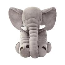 Almofada De Pelúcia De Elefante Cinza, Boneca De Dormir Macia Para Crianças E Adultos