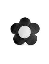 Almofada De Pelúcia Flor Preta 45 Cm Antialérgica