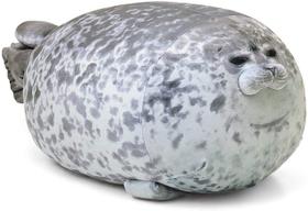 Almofada de Pelúcia Foca Gordinha MerryXD - 33cm