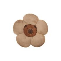Almofada De Pelúcia Fofa De Capivara Com Flor, Macia E Confortável, Para Cadeira De Escritório,
