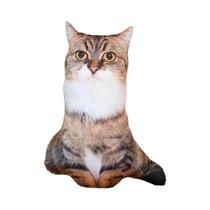 Almofada De Pelúcia Gato Realista, Bichinho De Pelúcia Fofo, Boneca De Gatinho, Almofada De Sofá,