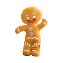 Almofada De Pelúcia Homem De Gengibre, Boneco Macio E Fofinho, Pingente De Bolsa, Presente De Natal,
