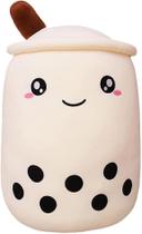 Almofada de pelúcia HUOGUO Cartoon Bubble Tea, brinquedo de pelúcia Boba Tea Cup Toy, vários tamanhos Almofada fofa em forma de xícara de chá com bolhas (A-3,13,7")