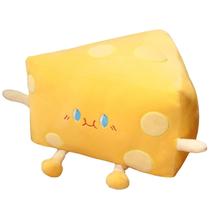 Almofada de pelúcia média Goylmc Cheese Stuffed Toy Almofada de pelúcia média Goylmc Cheese Stuffed Toy