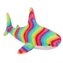 Almofada de pelúcia MUPI Shark 99 cm para bichos de pelúcia Rainbow