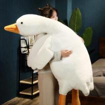 Almofada de pelúcia MUVLUS Goose Giant White Plush 190 cm