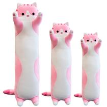 Almofada de pelúcia para gatos Giant Cartoon Kitty dormindo abraçando 150 cm