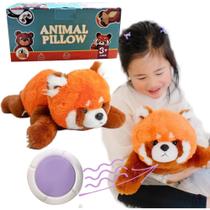 Almofada de pelúcia pesada Lunapuer Snugglekid Red Panda 1 kg Almofada de pelúcia pesada Lunapuer Snugglekid Red Panda 1 kg